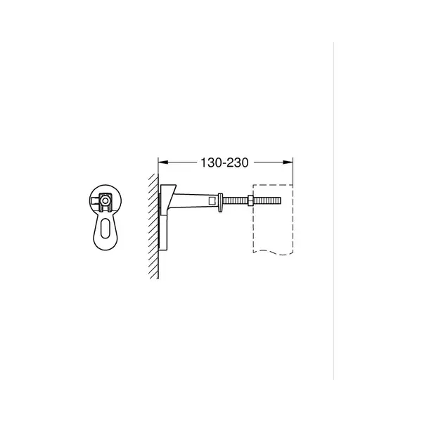 Комплект Grohe Set Унітаз ELLIPSE-0305-T3 + Інсталяція UA388400WG + панель 38732000 (388400WGELLIPS (388400WGELLIPS0305T3)
