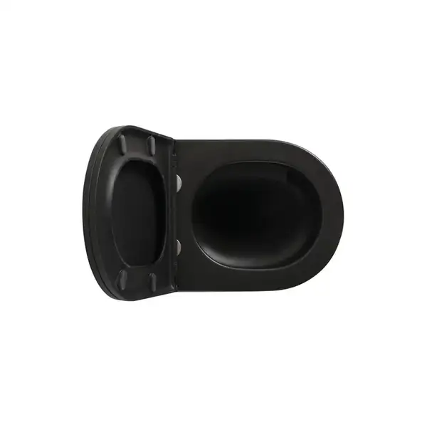 Комплект унітаз з інсталяцією для унітазу Mixxus Premium BEVEL-SET-2101 BLACK система змиву TORNADO (MP6669)