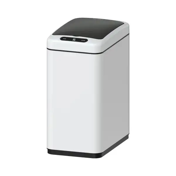 Відро для сміття сенсорне прямокутне Koer TC-020408-08 8 л колір білий (KR5589)