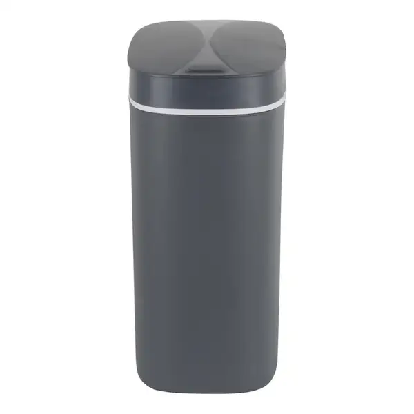 Відро для сміття сенсорне овальне Mixxus Flat-TC0109 Graphite 9 л колір графіт (MI7075)