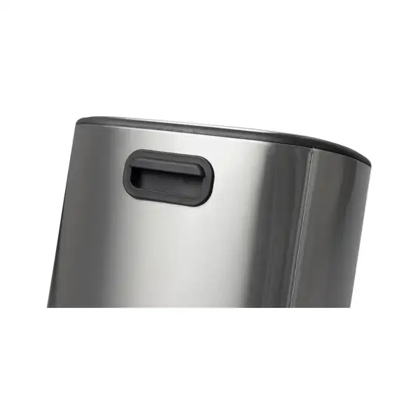 Відро для сміття з плавним закриттям овальне Mixxus Premium Diverse-TC0112 SS Color 12л колір наржа (MI7079)