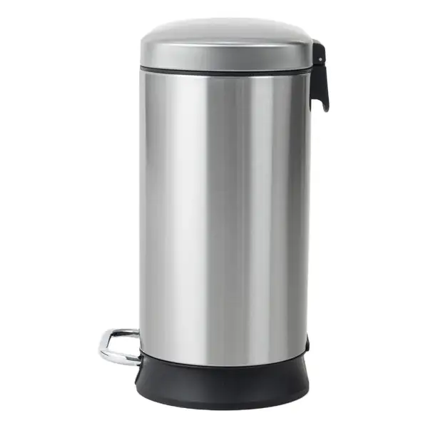Відро для сміття з плавним закриттям овальне Mixxus Premium Strong-TC0120 SS Color 20л колір наржав (MI7081)