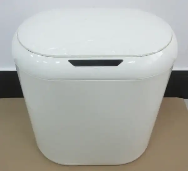 Відро для сміття сенсорне овальне Mixxus Premium Topper-TC0112 White 12л колір білий (MI7082)