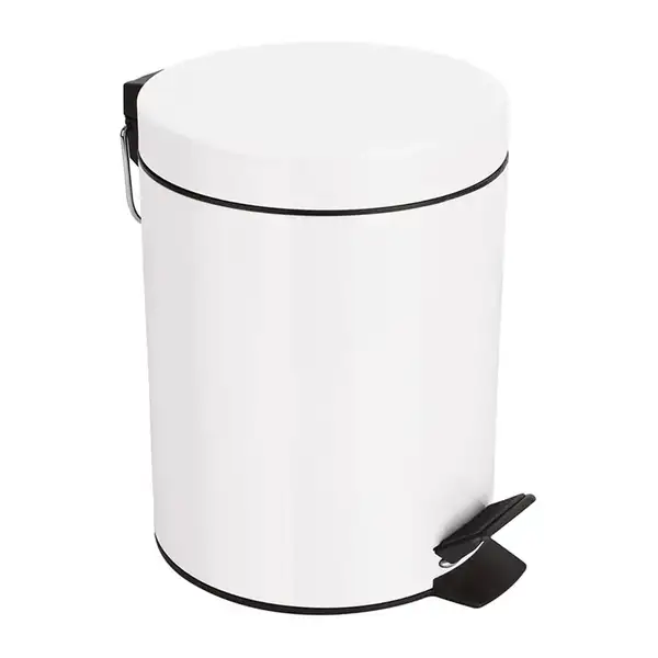 Відро для сміття 30 л Zerix Strong MB0130 White (ZX4632)