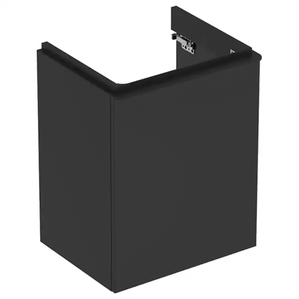 Шкафчик для раковины 49,2 х 40,6 х h61,7 см Geberit Smyle Square, с одной дверцей, лава матовая (500.364.JK.1)