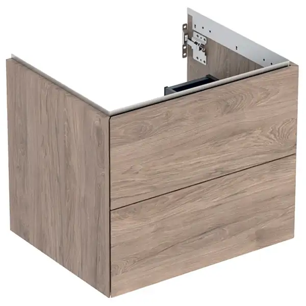 Тумба подвесная Geberit One 60 х 47 х h50,4 см, цвет - орех тёмный 505.261.00.6