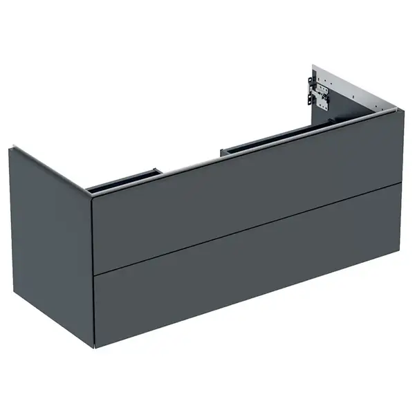 Тумба подвесная Geberit One 120 х 47 х h50,4 см, цвет - чёрный матовый 505.265.00.8