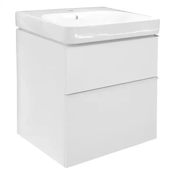 Шафка з умивальником Air-Line 600 БГ Sunwest Smile-600 Square (500.229.01.1) Geberit (Air-Line 600 БГ+Smile-600)