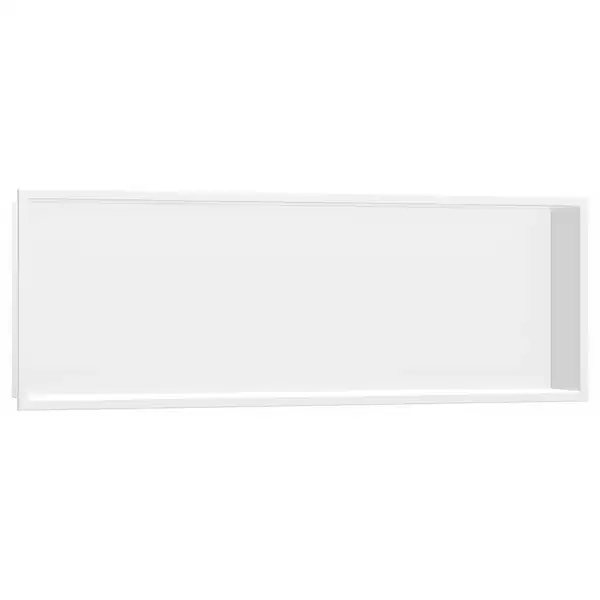 Настенная ниша со встроенной рамой Hansgrohe XtraStoris Original 30 x 90 x 10 см, белый матовый (56067700) фото 1 Aquada.com.ua