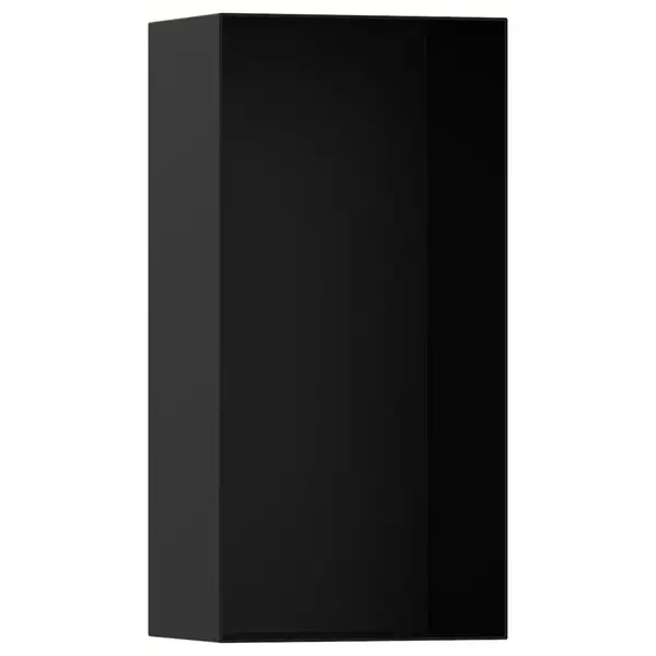 Ниша в стене с открытой рамой Hansgrohe XtraStoris Minimalistic 30 х 15 х 10 см, чёрный матовый (56070670) фото 1 Aquada.com.ua