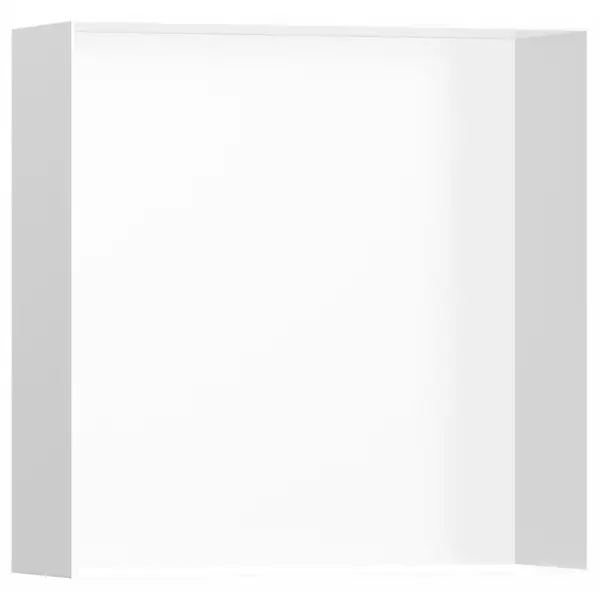 Ниша в стене с открытой рамой Hansgrohe XtraStoris Minimalistic 30 х 30 х 10 см, белый матовый (56073700) фото 1 Aquada.com.ua