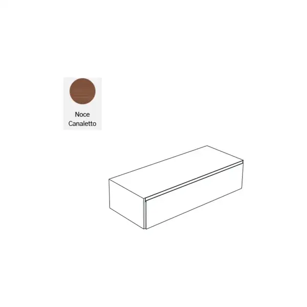 Тумба Nic Design Elen 120 MDF, Noce canaletto (010736025)