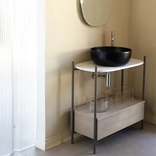 Шафка для консолі DIVA H30 Rovere Brizzo 271288 Scarabeo