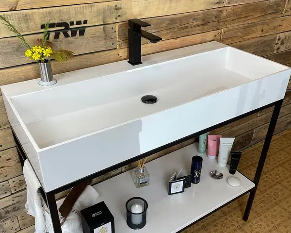 Snail Тумба «Джерсі» з умивальником «Флорида»/камінь Капучино Н400 (1015LOFT168/1cH400)