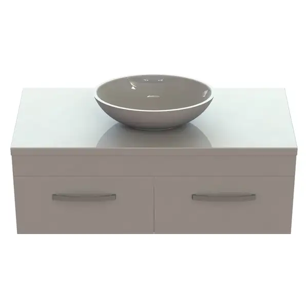 Snail Тумба «Венера» з умивальником «Фієста» А800 Маренго глянець (1200КМ174A800)