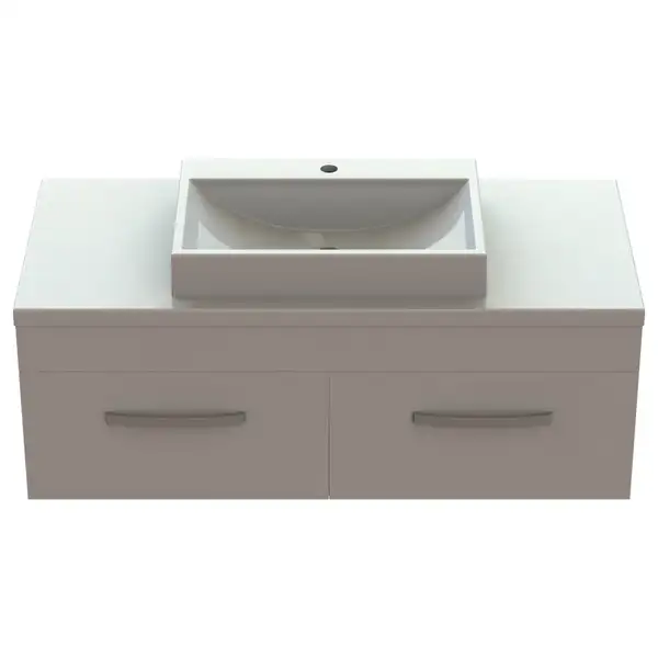 Snail Тумба «Венера» з умивальником «Гранд» А801М Сапфір МАТ (1200KM148A801M)