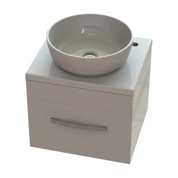 Snail Тумба «Адель» з умивальником «Сакура» А702 Шампань глянець (500КМ177A702)