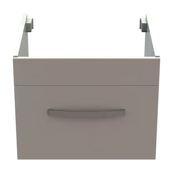 Snail Тумба «Адель» з умивальником «Селена» А600М Антрацит МАТ (500KM104RA600M)