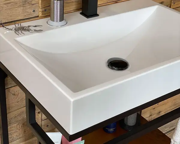 Snail Тумба «Самуі» з умивальником «Гранд»/дерево А802М Олива МАТ (600LOFT148dA802M)