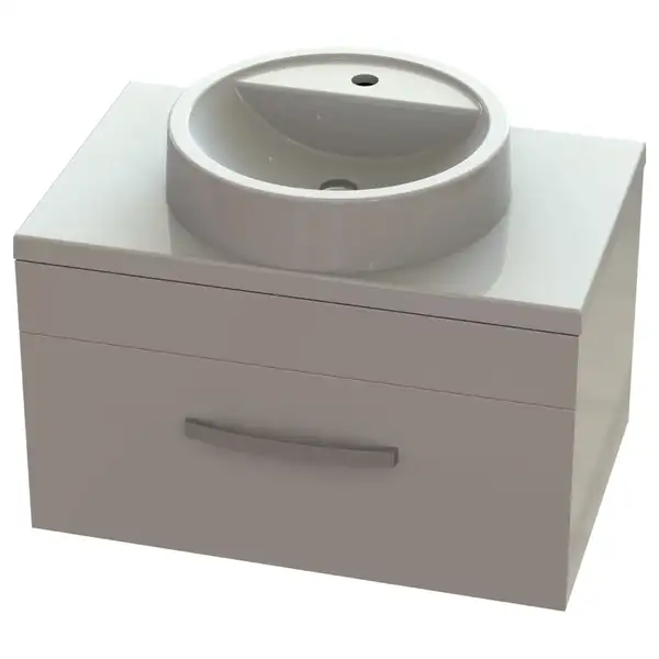 Snail Тумба «Мадлен» з умивальником «Рондо» Мідь H500 (700KM149H500)