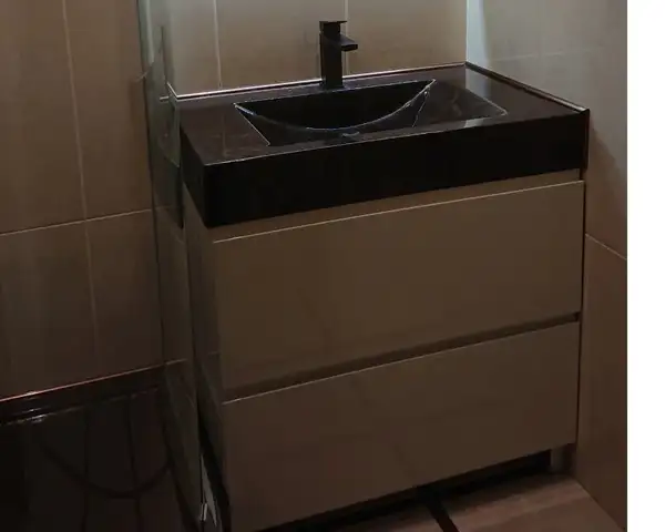 Snail Тумба «Новелла» з умивальником «Атлант» 800 А602 Агат глянець (800КМ163A602)