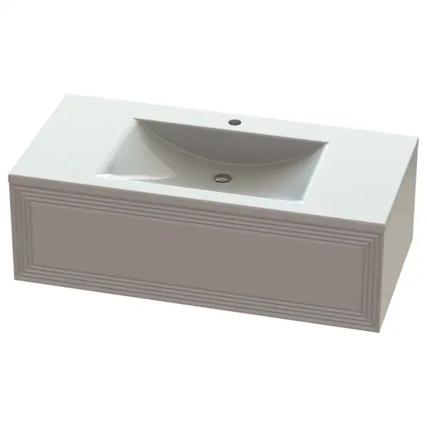 Snail Тумба «Глорія» з умивальником «Орфей» Мідь H500 (990КМ165H500)
