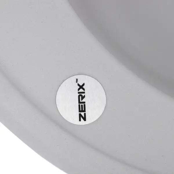 Мийка кухонна Zerix ZS-510R-01 Біла (ZX4531)