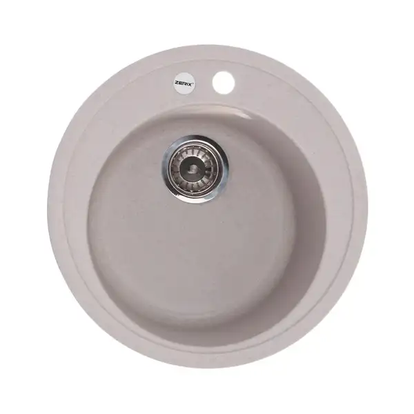 Мийка кухонна Zerix ZS-510R-07 Мармурова (ZX4534)