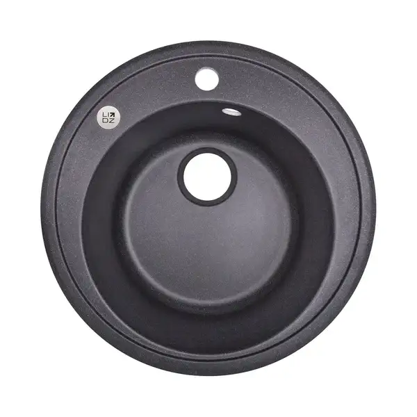 Lidz D510/200 BLA-03 Кухонна мийка, чорна (LIDZBLA03D510200)