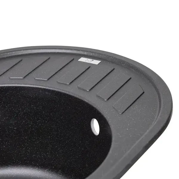 Lidz BLM-14 Кухонна мийка, чорна матова (LIDZBLM14620500200)