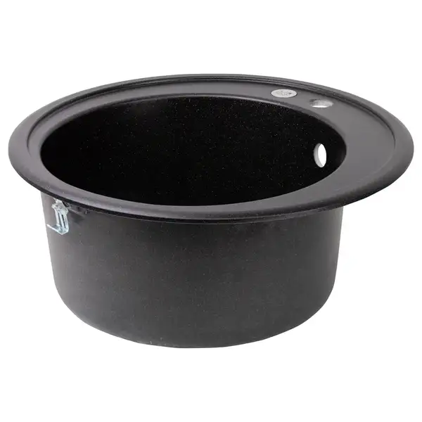 Lidz D510/200 Кухонна мийка, чорна матова (LIDZBLM14D510200)