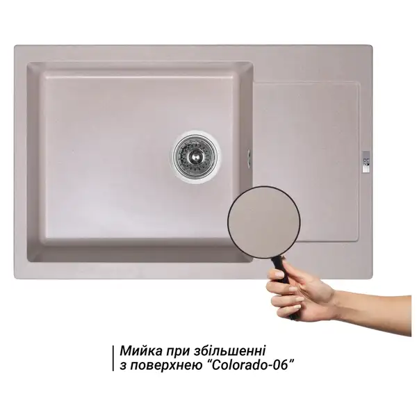 Кухонная мойка Lidz 781x510/200 COL-06 (LIDZCOL06781510200)