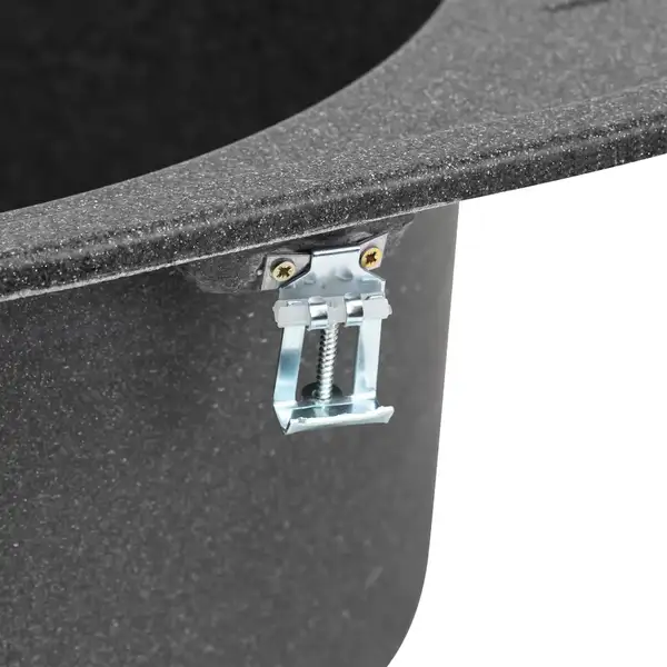 Lidz GRF-13 Кухонна мийка, графіт (LIDZGRF13620500200)