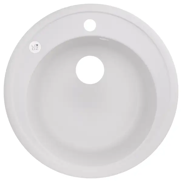 Lidz D510/200 WHI-01 Кухонна мийка, біла (LIDZWHI01D510200)