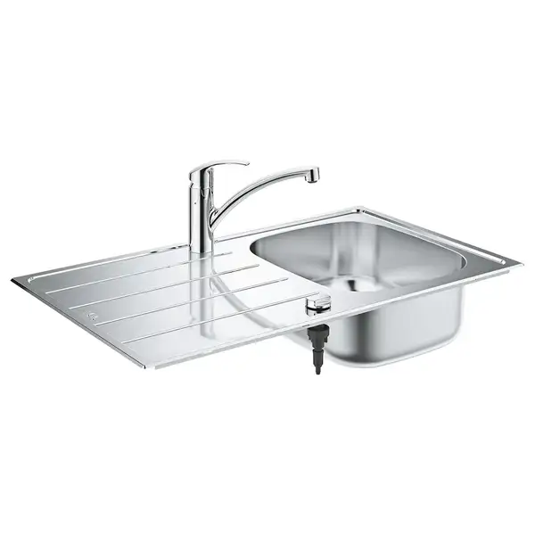 Комплект кухонної мийки і змішувача Grohe K200 (31565SD1)