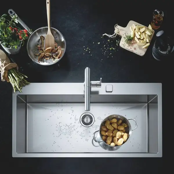 Мийка для кухні із нержавіючої сталі Grohe K800 (31586SD1)
