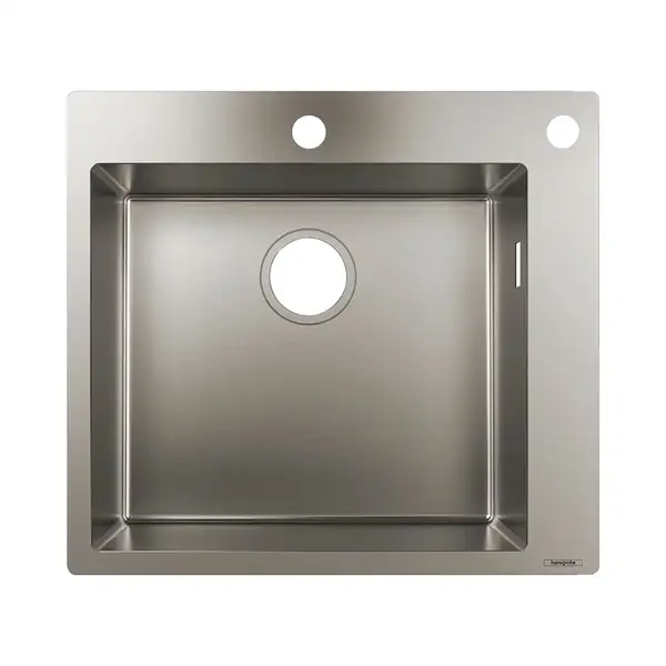 Hansgrohe S71 S712-F450 Мойка кухонная, нержавеющая сталь (43305800)