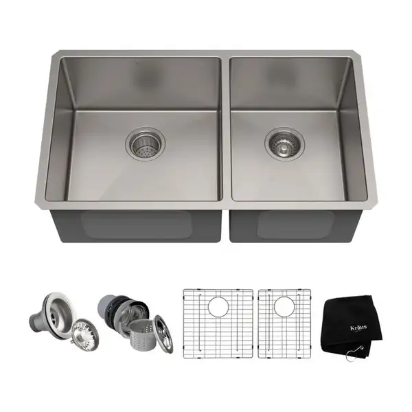 Kraus Подвійна кухонна мийка Standart PRO™ - 831 (KHU103-33)