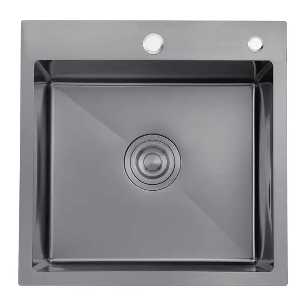 Kroner KRP PVD Мойка кухонная, черная (Schwarze-5050HM)