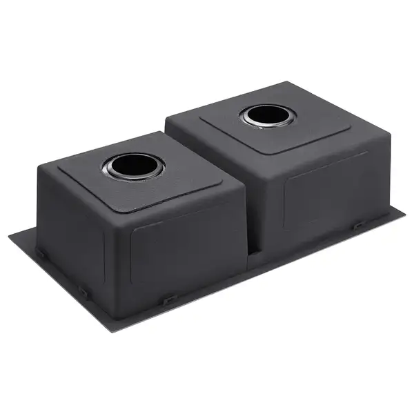 Kroner KRP PVD Мойка кухонная, черная (Schwarze-7843ZHM)