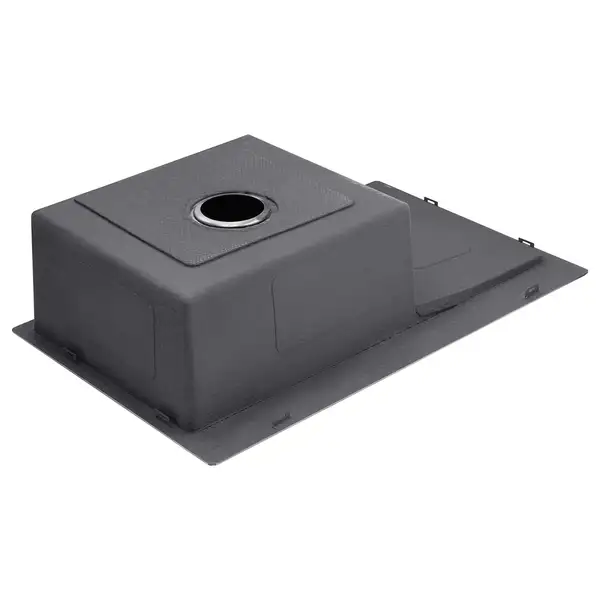 Кухонна мийка Kroner KRP PVD Schwarze-7844HM (3,0/1,0 мм)