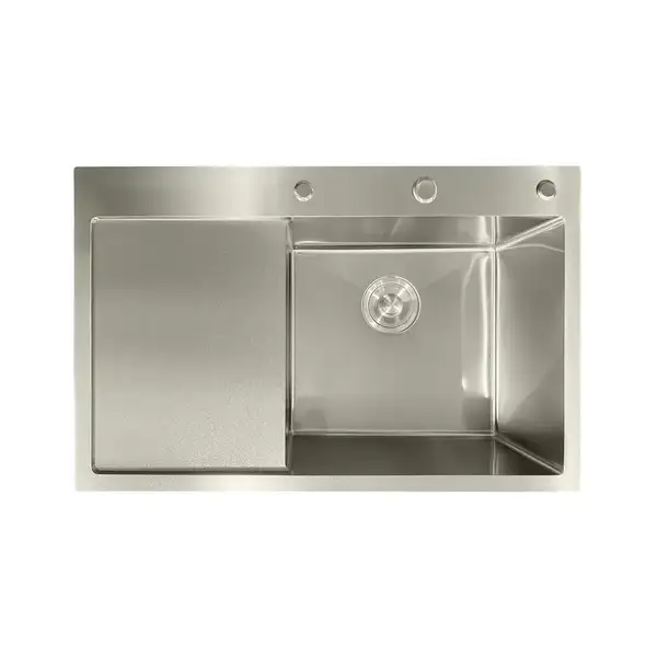 Мойка MIXXUS MH7849R NANO-SILVER, нержавейка (MI7050)