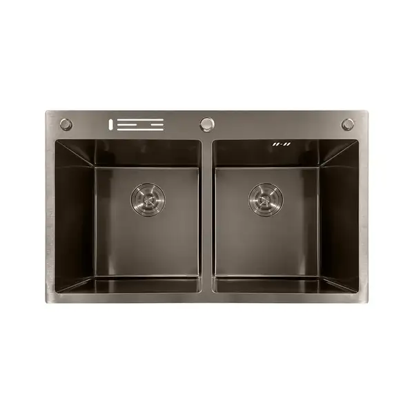 MIXXUS MH8350-DK Мойка из нерж. стали, графит (MI7053)
