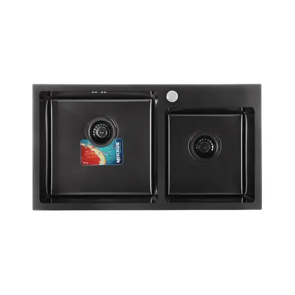 Мийка Mixxus MX7843-220x1.0-PVD-Black (MX0565)