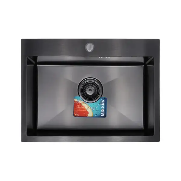 MIXXUS Мойка MX5843-200, черная PVD (MX0576)