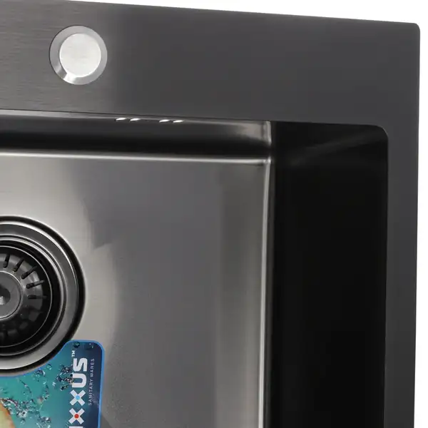 MIXXUS Мойка MX5843-200, черная PVD (MX0576)