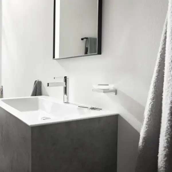 Мильниця підвісна Hansgrohe AddStoris, Brushed Bronze/скло (41746140)