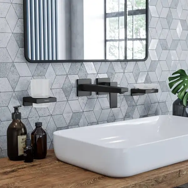 Мильниця підвісна Hansgrohe AddStoris, Matt Black (41746670)