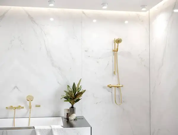 Мыльница подвесная Hansgrohe AddStoris, полированное золото/стекло матовое (41746990) фото 2 Aquada.com.ua