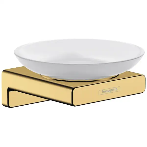 Мильниця підвісна Hansgrohe AddStoris, Polished Gold Optic (41746990)